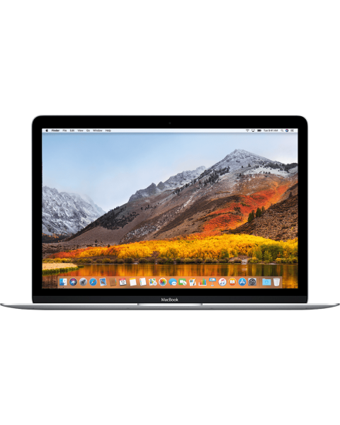 MacBook 12-inch | Core i5 1.3 GHz | 512 GB SSD | 8 GB RAM | Zilver (2017) | Qwerty/Azerty/Qwertz